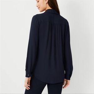 Ann Taylor Royal Blue Top